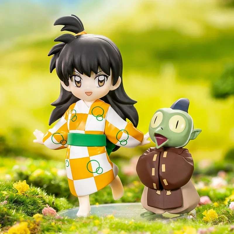 POP MART GONG Inuyasha Warring States Journey Series Blind Box Guess Bag Mystery Box Toys Doll Cute Anime Figure Ornaments