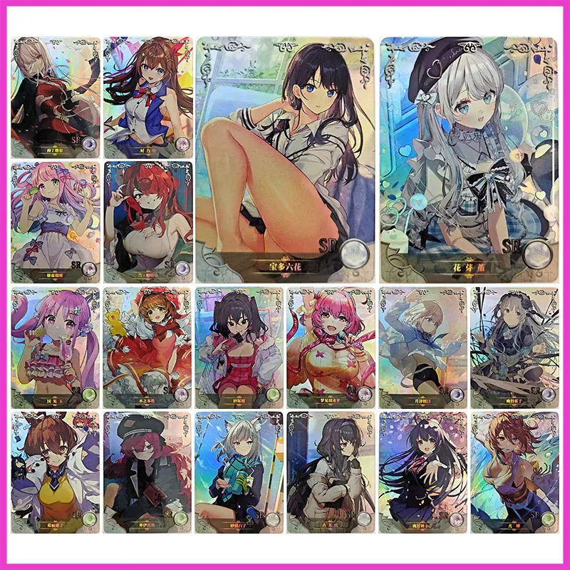 

Аниме Goddess Story Редкая игра SR Коллекционные карты Tokino Sora Takarada Rikka Yumemi Riamu Yuna Игрушки для мальчиков Подарок на день рождения