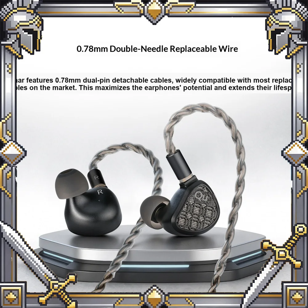 KEFINE Arnar 14.5mm Planar Knowles BA Hybrid In-Ear Earphones Detachable Cable HiFi IEM For Gifts