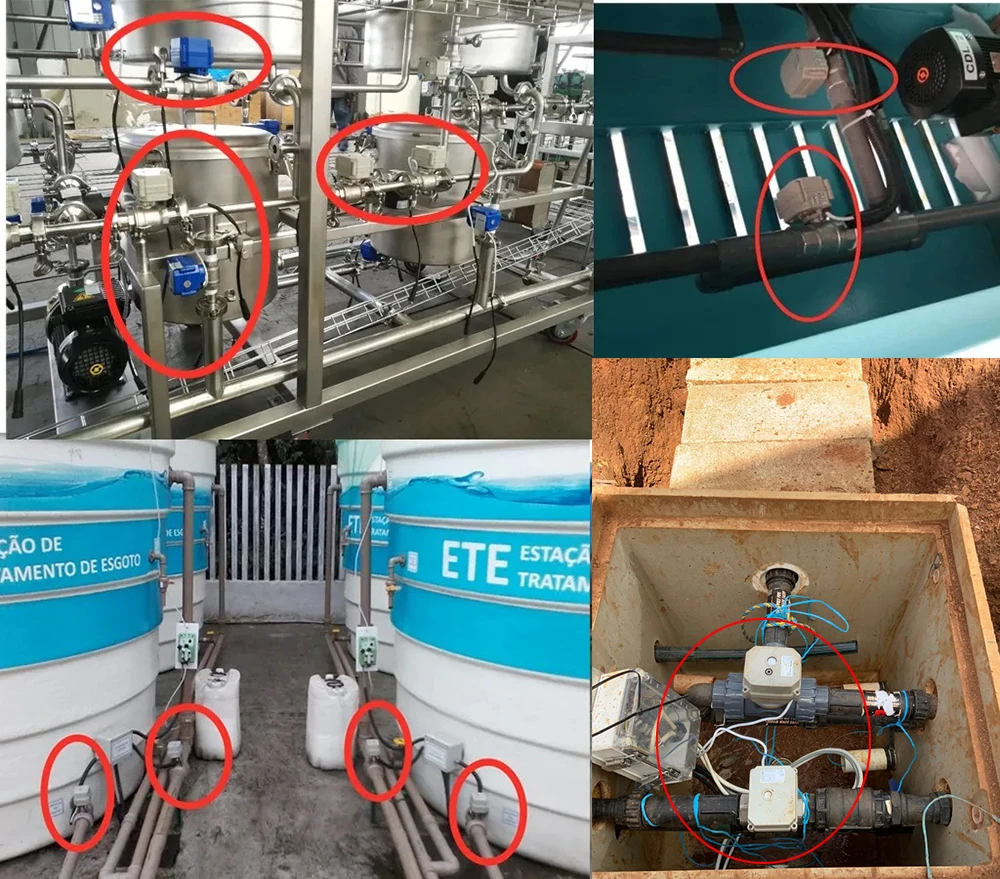 Imagem -03 - Válvula de Água Elétrica Dn50 Tsaifan Vias Upvc Extremidade de União Verdadeira Válvula de Motor Elétrico de Polegadas 15nm Certificação ce para Fornecimento de Água do Tanque