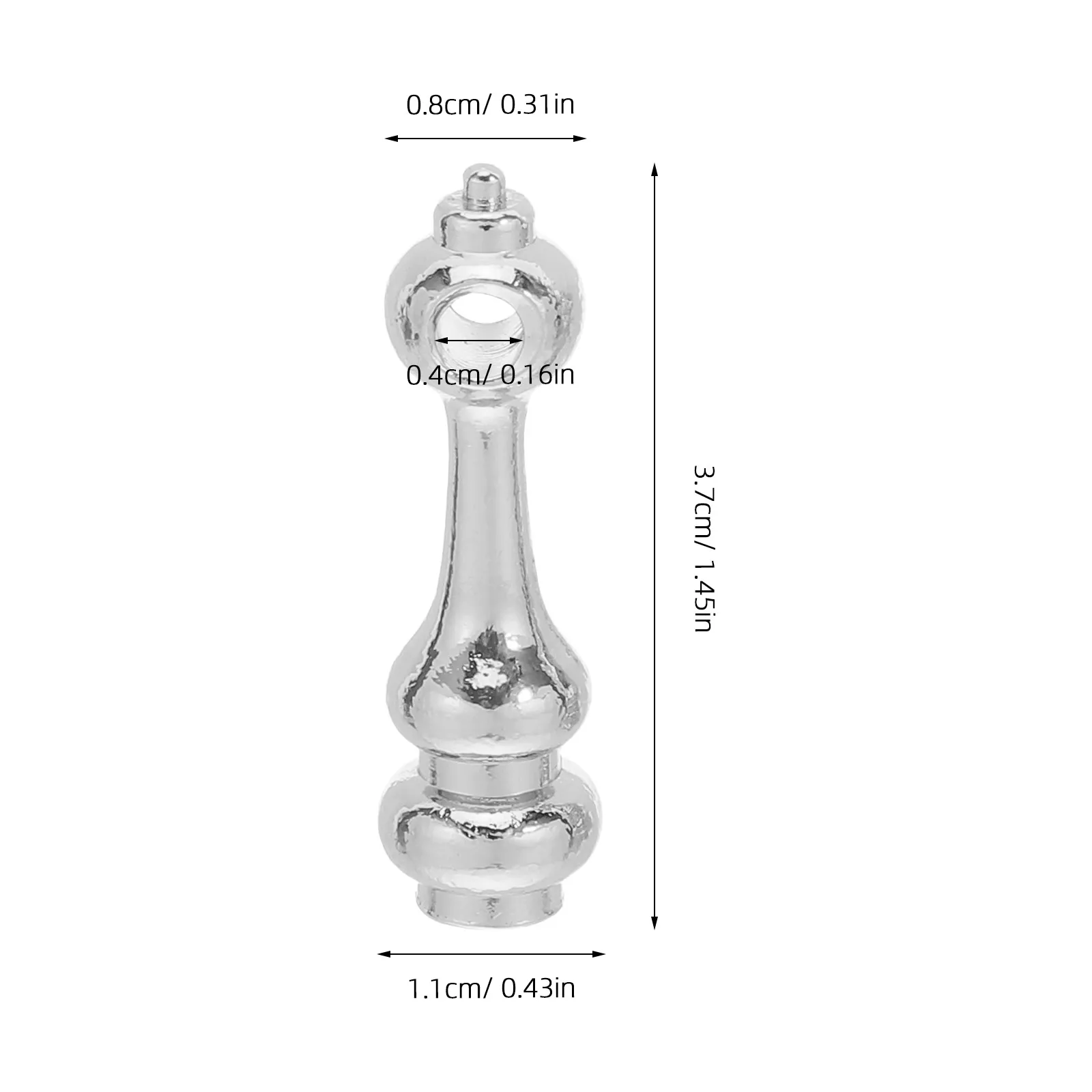 14Pcs Glass Metal Post End Cap For Glass Railing Furniture Maker Support Brackets Cabinets Bar Cart Connectors