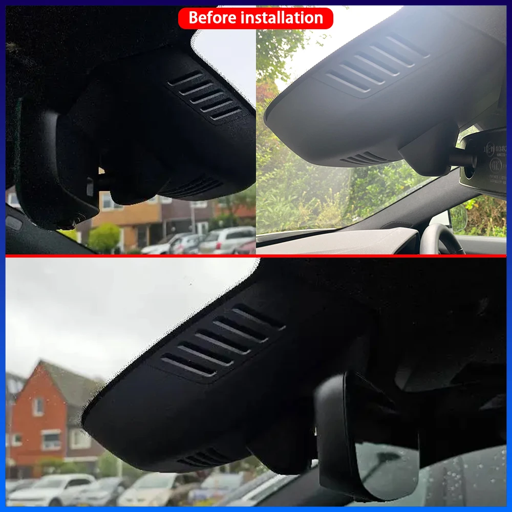 For Polestar 1 2 2019 2020 2021 2022 2023 2024 2025 Dash Cam Camera 4K Plug And Play Video Recorder 170° Wide Angle Night Wifi D