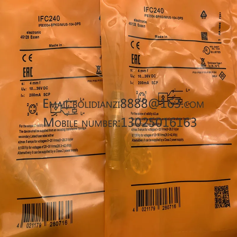 

The brand-new original sensor IFC246 IFC247 IFC248 IFC258 IFC259 IFC237 IFC249 One year warranty in stock