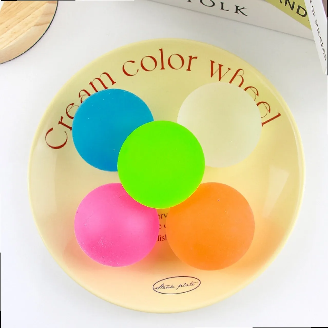 4cm Maltose Stress Ball Slow Rebound Squeeze Toy Decompression Novelty Gift Wholesale