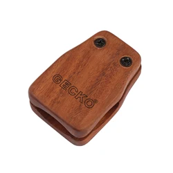 Wood Color Drum Companion Castanets Timber Cajon with Steel Jingles Castanets Box Drum Companion Percussion Accessories 