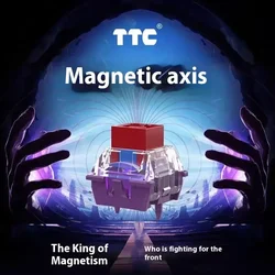 TTC Magneto Magnetic Switch 35g Switch Linear Magnetic Axis Mechanical Keyboard Switch For Atk68 Wooting Na87 Hm66 Pc