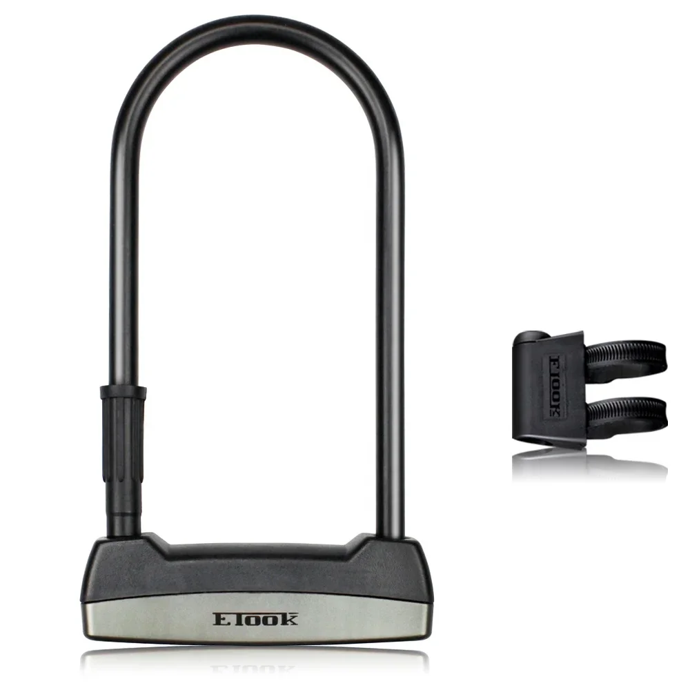 Anti-theft Heavy-duty U Lock 11mm D Shackle Lock Bike U Lock for Electric Bike