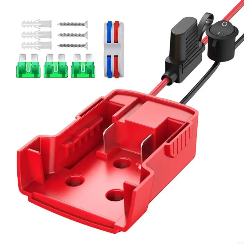 

24BA Battery Adapter Connector for 18V Battery DIY Power Supply Power Wheel Tool