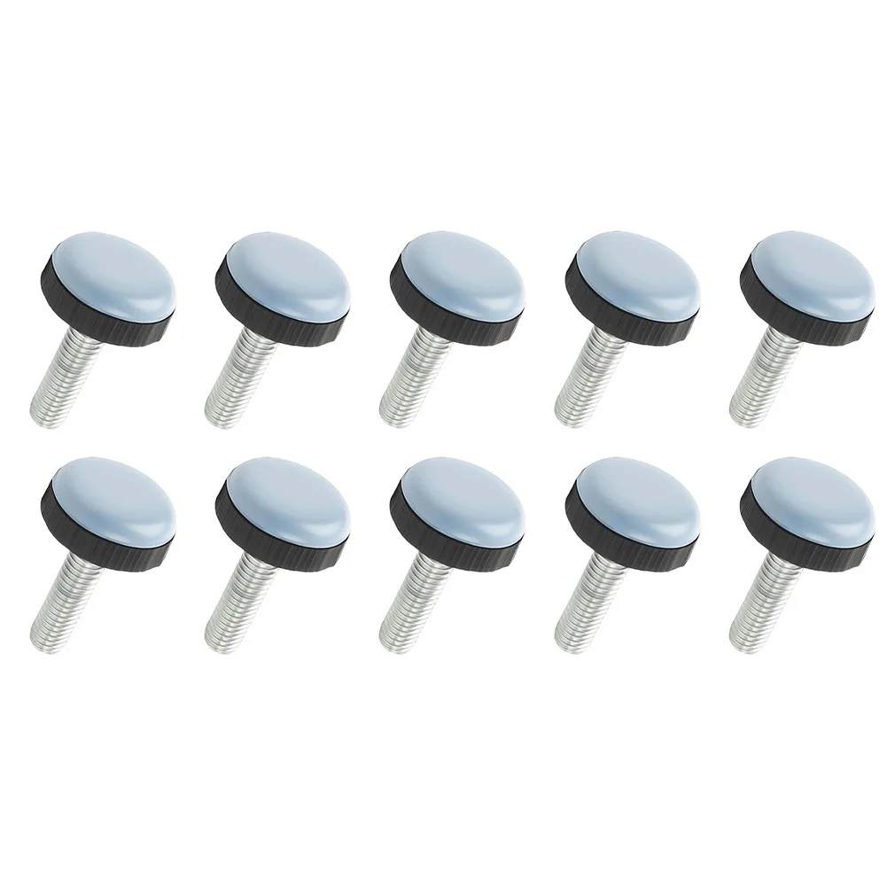 10PCS Adjustable Table Chair Feet Pack With Screw Furniture Gliders Thread Sliding Foot For Chairs Tables Cupboards Tool Parts