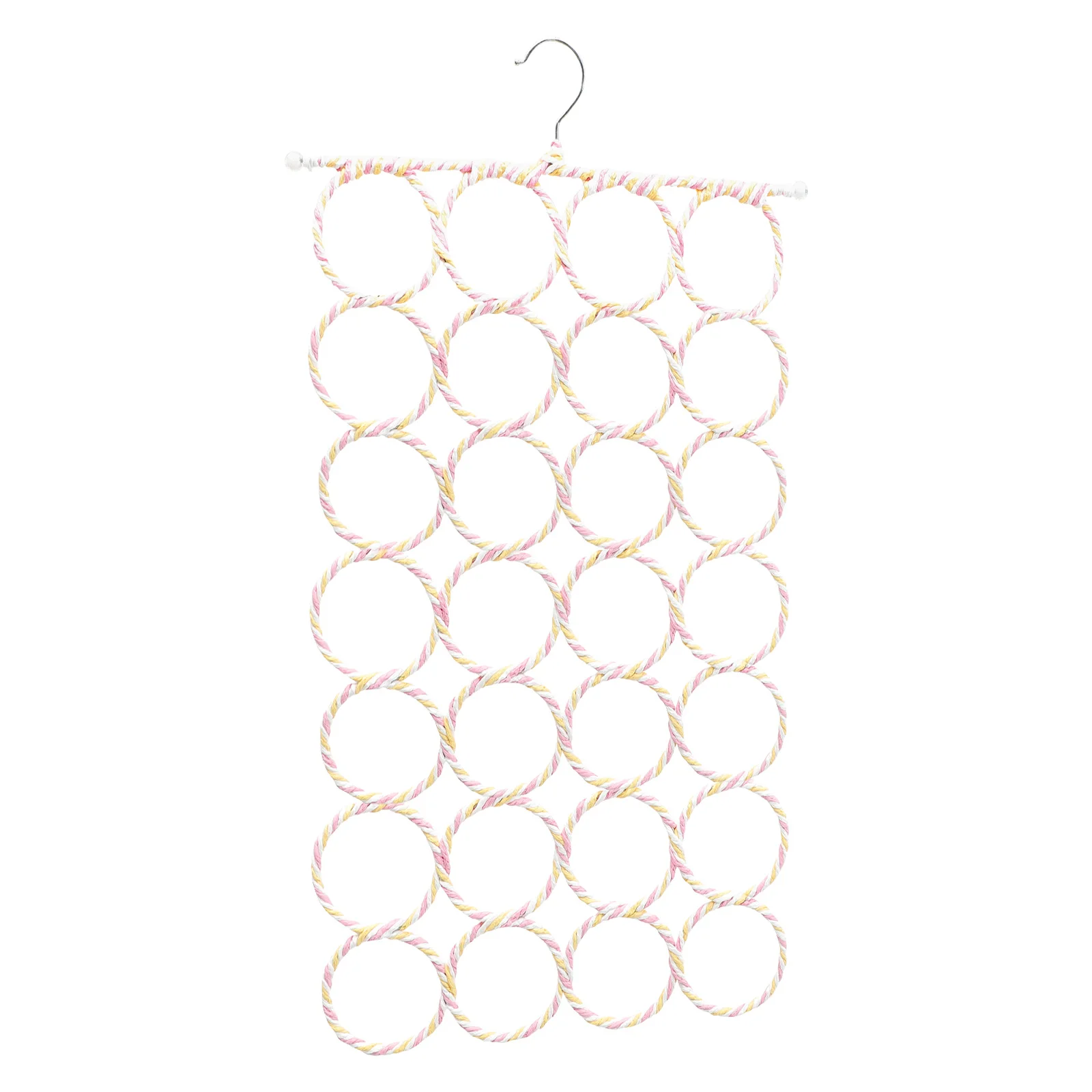

1pc Foldable Scarf Hanger Closet Organizer Portable Clothes Rack Strong Bearing Household Shawl Ties Hangers