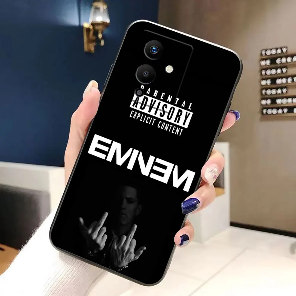 

Rapper Singer Eminem Phone Case For Infinix TECNO POP SPARK SMART 6 7 8 9 10 CAMON 40 30 30S 15 16 17 20 20C Pro Silicone Case