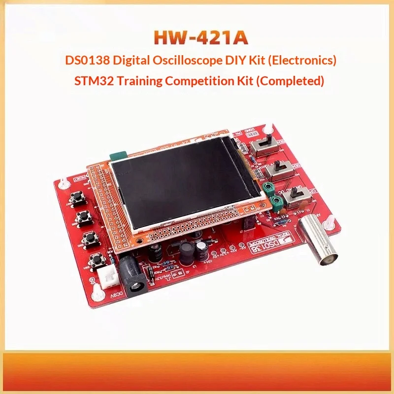 DSO138 Digital Oscilloscope Production Kit Electronic Teaching Training Competition Kit STM32 Finished Product