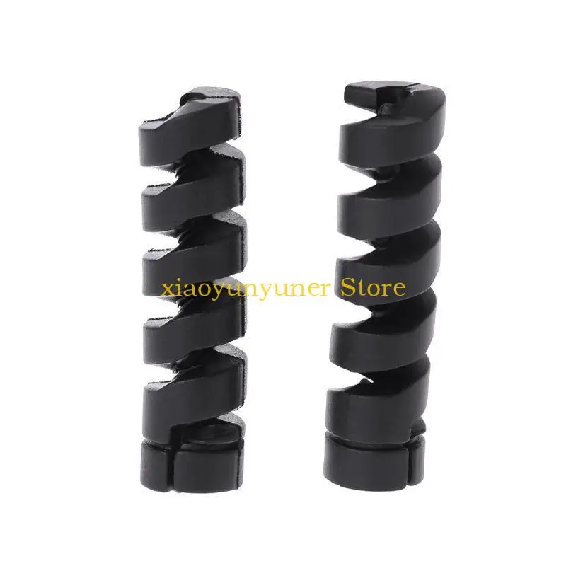 P9JB 2pcs/set Cable Protector Bobbin Winder Data Line for Case Rope for Protection Spring Twine 2.5mm Thickness for Phone Ear
