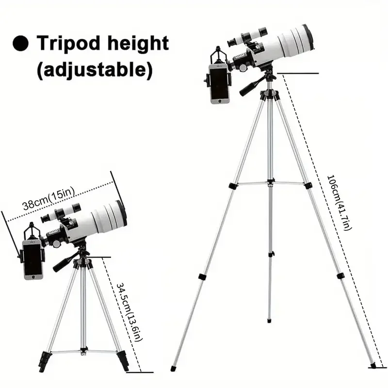 F30070M Professional Astronomical Telescope for Space Monocular 30070 Powerful Binoculars Night Vision for Star and Moon