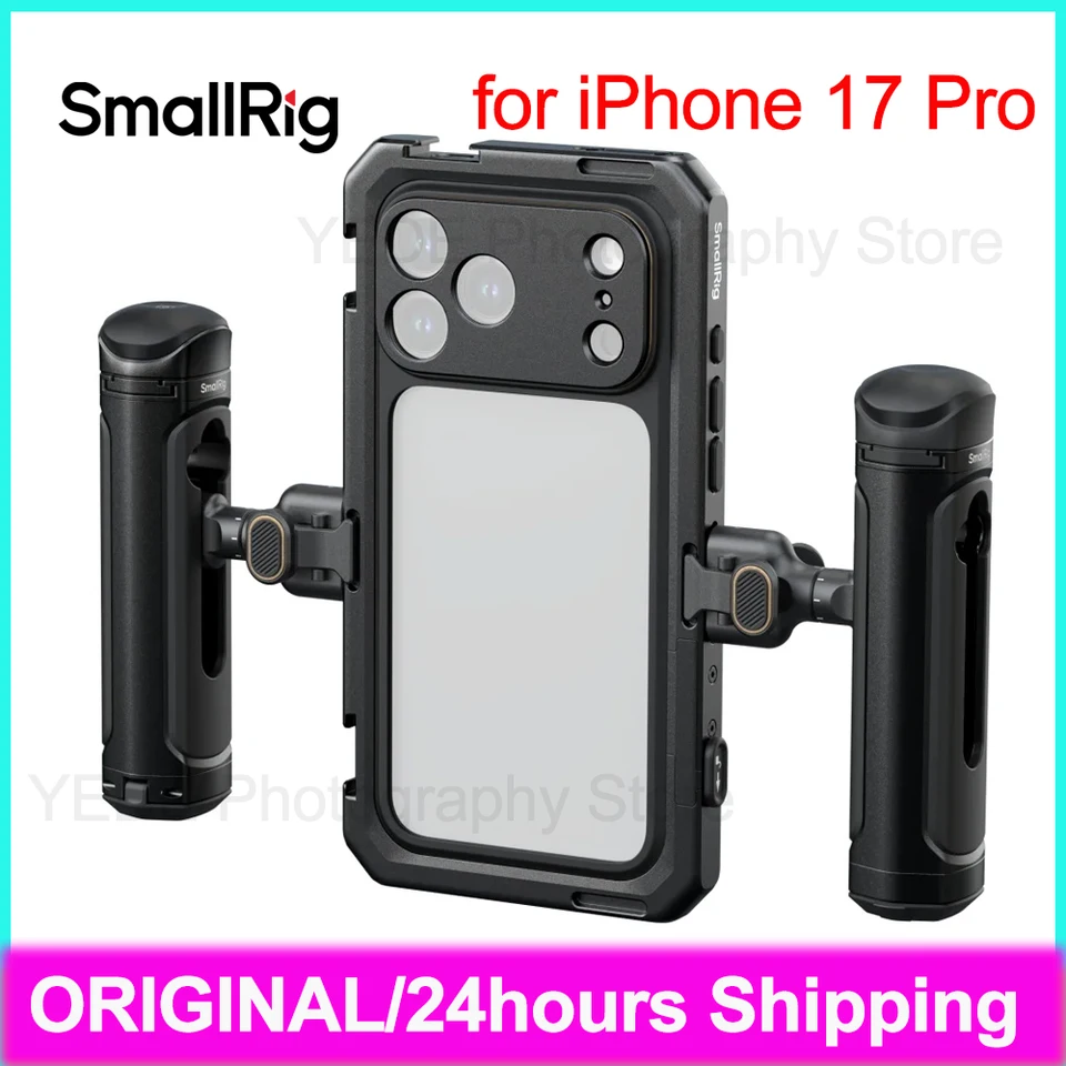 Smallrig Cage Kit for iPhone 17 Pro/Pro Max Mobile Dual Handheld