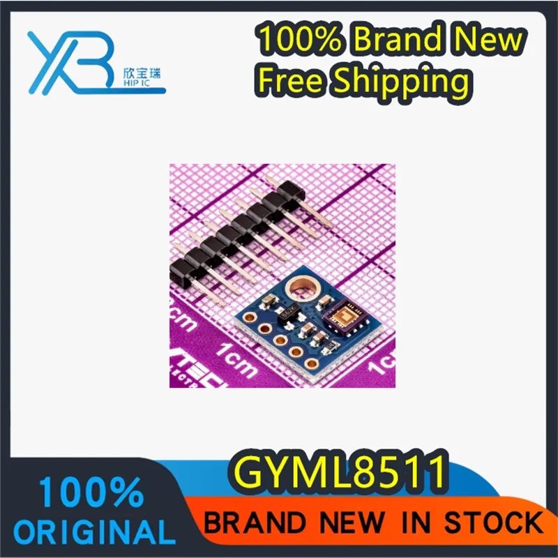 

(1/5 piece) GY-8511 Ultraviolet Sensor Module GYML8511 Analog Output UV Sensor Breakout Brand New Original