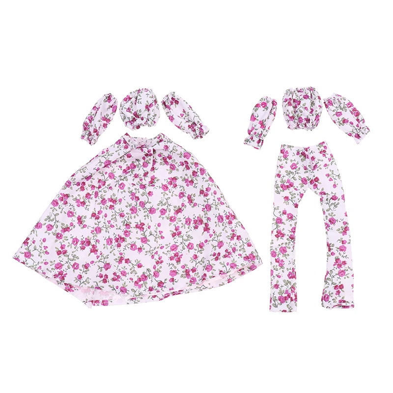 1Set 30cm Doll Outfits Fashion Dress For Doll Clothes Party Doll Casual Clothing Skirt Toys Girl Gift Dress Up