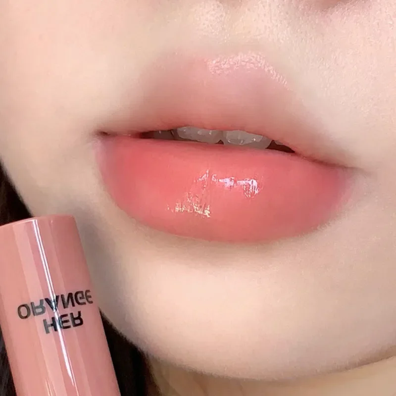 Water-Light Mirror Tingimento Lip Gloss, Batom Líquido Hidratante, Impermeável Duradoura Cor De Lábios Rosa, Maquiagem Coreana Cosmética, 6 Cores