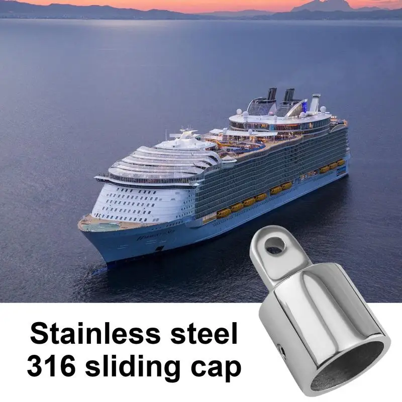 200g  Bimini Top Fitting Hardware Set Stainless Steel Slip Cap Boat Fittings Marine Hardware Yacht Metal Boat Top Fittings