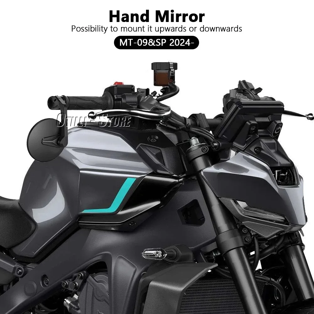 

For Yamaha MT-09 SP MT 09 MT09 SP 2025 Motorcycle HandleBar End Side Rear View Mirrors Scooter Rearview Mirror Handlebar Mirror