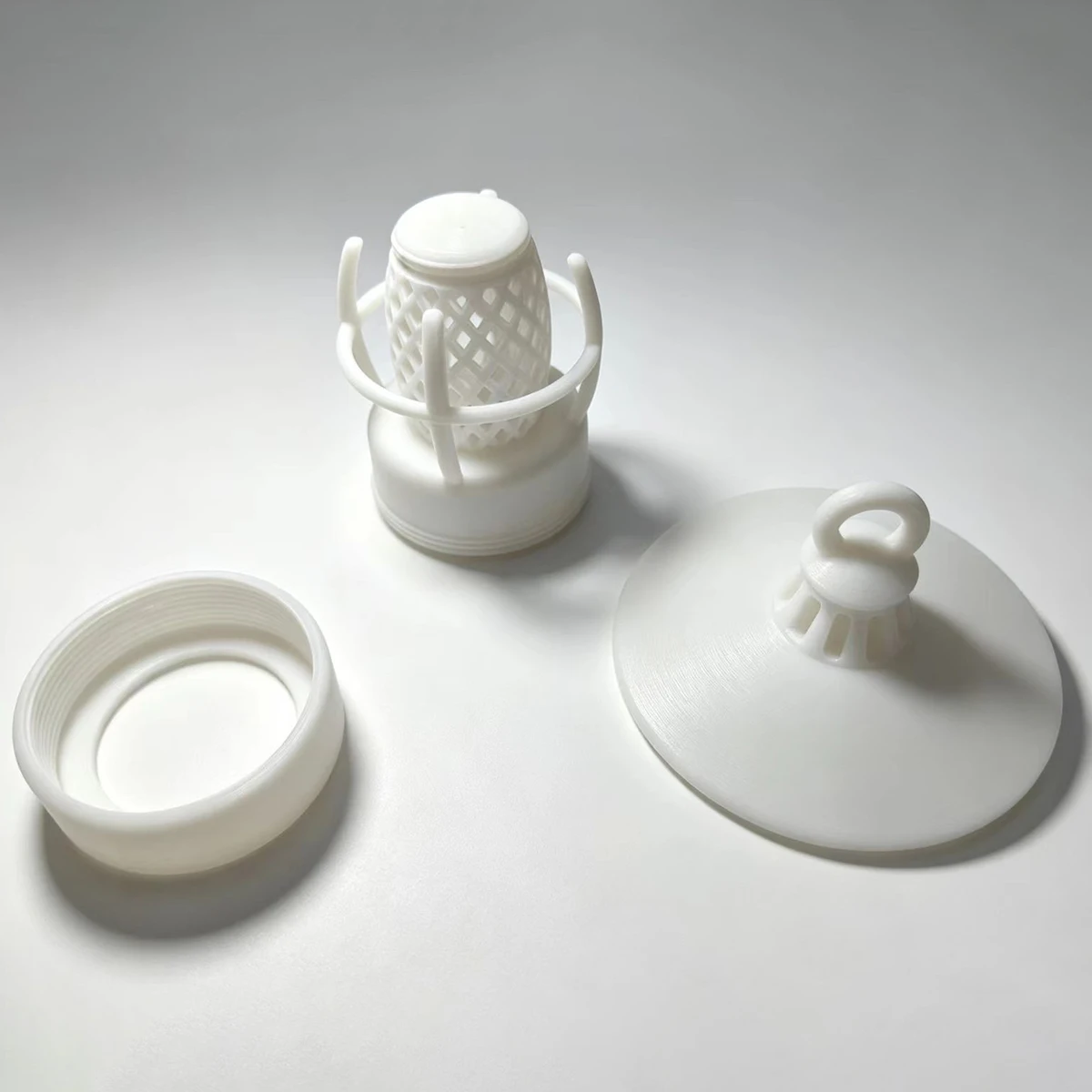 Creative 3D Printed Camping Style Candle Holder Desktop Decoration Set Minimalist Outdoor Camping Theme Ornament