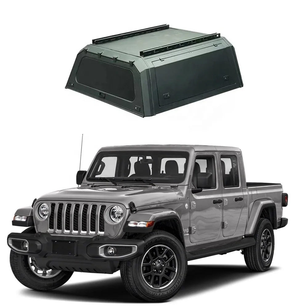 

Deluxe Edition Pickup Canopy Truck Topper Smartcap for Jeep Gladiator Tacoma