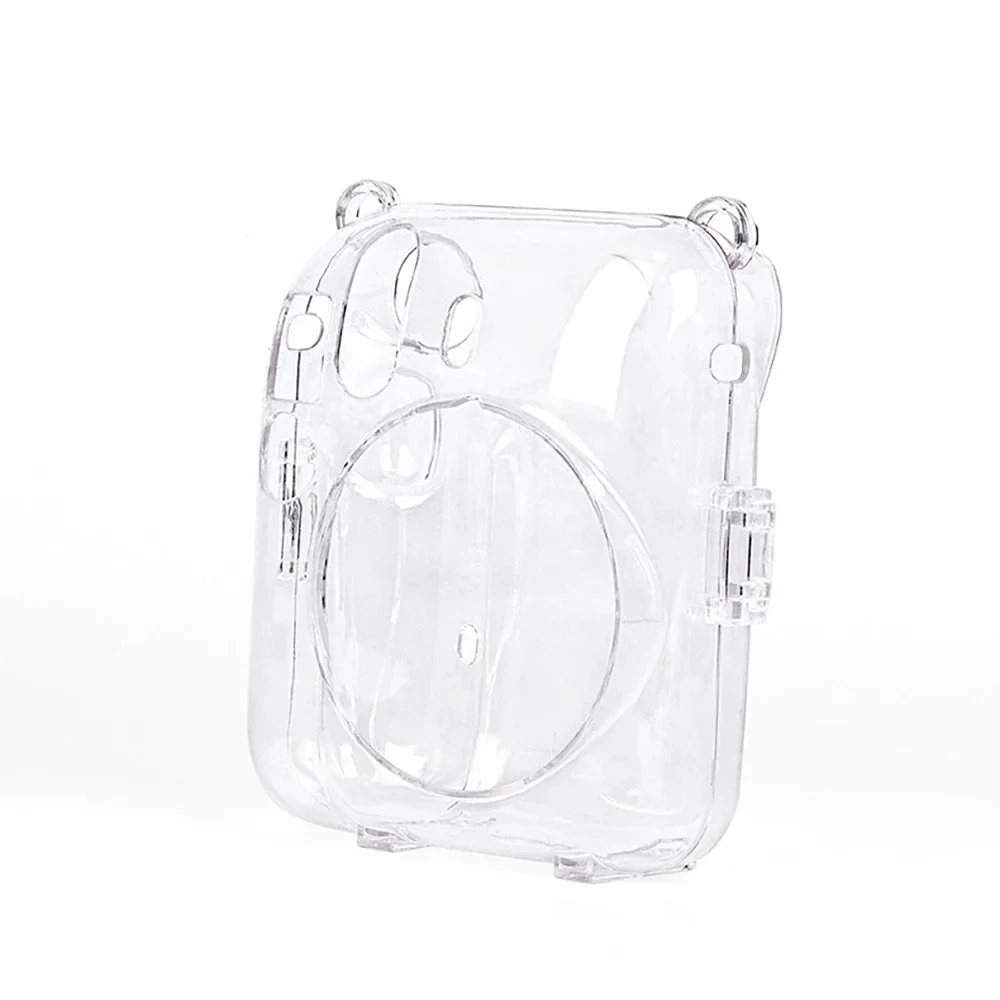 

Mini 12 Transparent Camera Cover For Fujifilm Instax Protective Carrying Bag Cover With Storage Bags Cases With Shoulder Strap