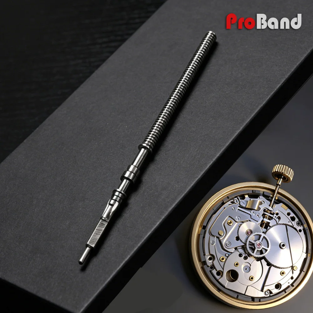 

For NH35 NH36 38 39 Crown Automatic Mechanical Movement Watch Parts Crown Stem Replace Winding Stem Stainless Steel Spare Parts