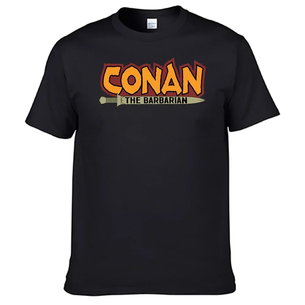 

Conan The Barbarian T Shirt 100% Cotton Men Shirt Top Sales N05