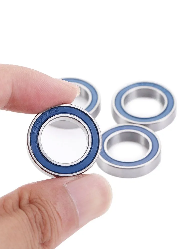 AliExpress 15*24*5mm Chrome Steel Blue Sealed with Grease Bike Pivot Bearing RSV Ball Bearings 6802 VRS MAX