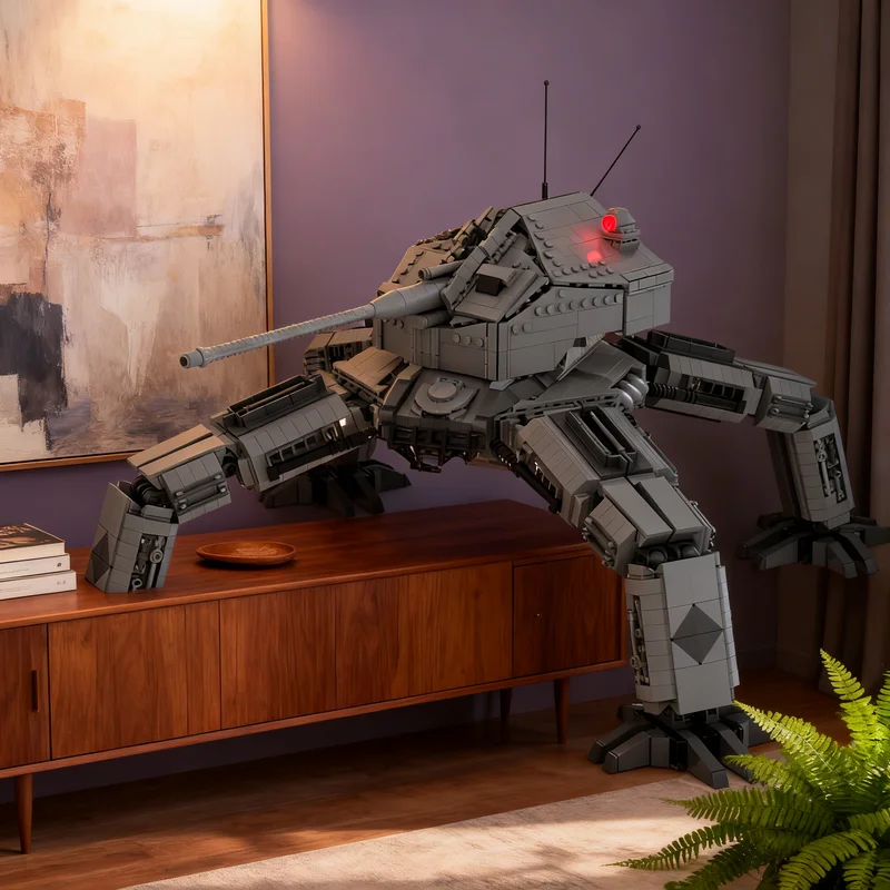 

3033 детали MOC Gehender Waffentra Ger: Модель для сборки от Custom Master Builder Academy, конструктор, креативный подарок, декор для демонстрации, премиум-класс