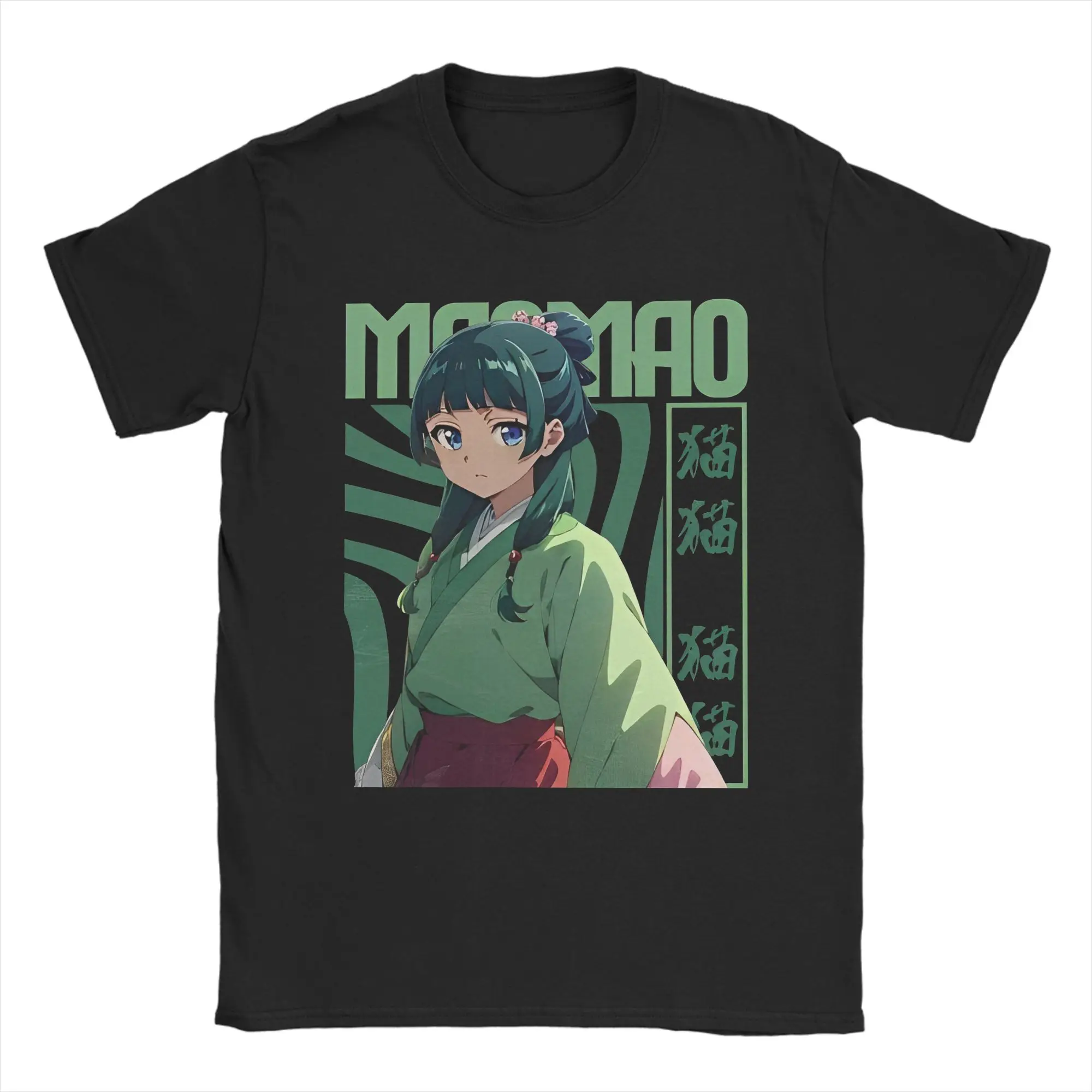 Kusuriya no Hitorigoto Anime T Shirts The Apothecary Diaries 100% Cotton Tops Awesome Short Sleeve Crewneck Tees Printed T-Shirt