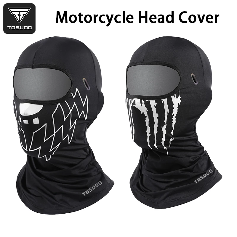 

TOSUOD весна-лето легкий дышащий чехол на голову прохладная защита от солнца велосипедные очки с отверстиями головной убор