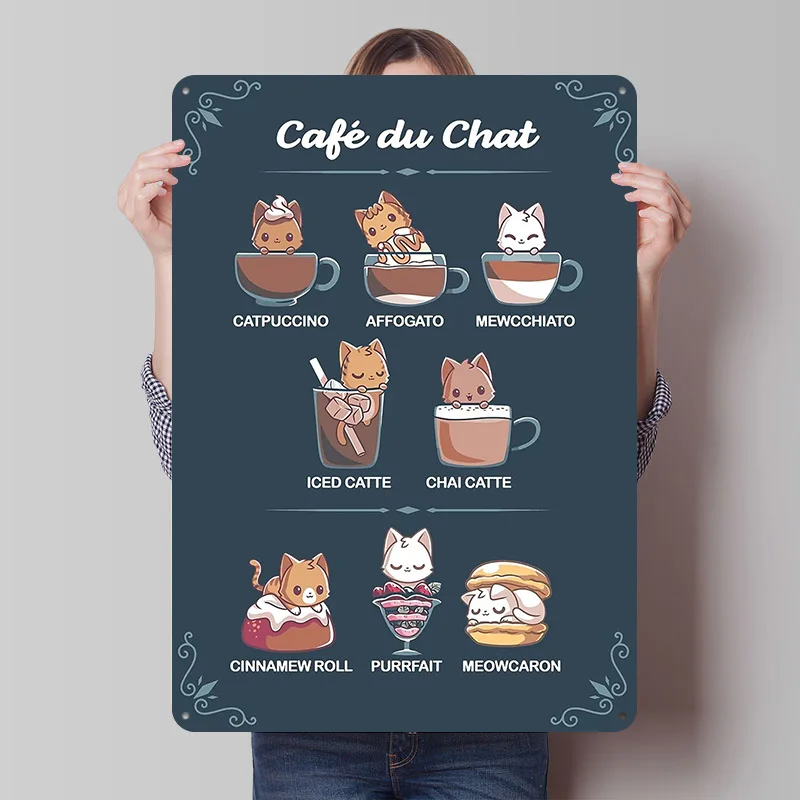 Café Du Chat Metal … - image