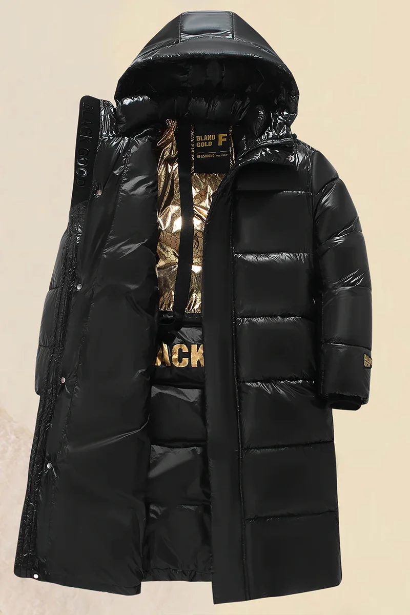 

Designer Clothes Men Black Gold Ultralight Down Jacket Men Duck Down Male Padding Men's Padded Jacket Warm Man Winter Coat