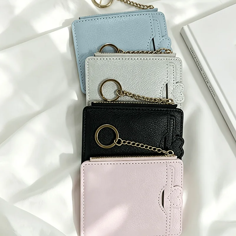 Lightweight Coin Purse Mini Pouch for Coins, Driver License & Bank Cards
