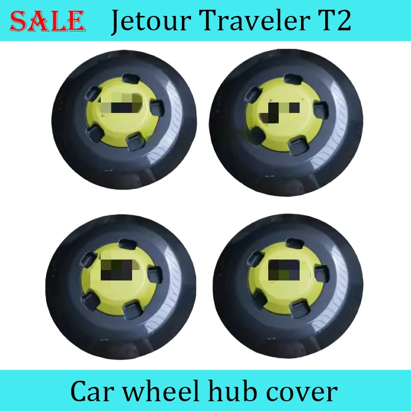 Fit for JETOUR Traveler T2 2023-2024 Car Wheel Hub Cover Original Aluminum Ring Decorative Cover Wheel Hub Cover Trim