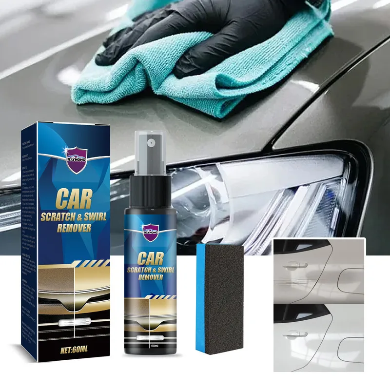 

Auto Scratch Repair Care Spray Car Paint Polishing Cleaning Gentle On Paint Easy To Apply Home Professional Auto Detailing