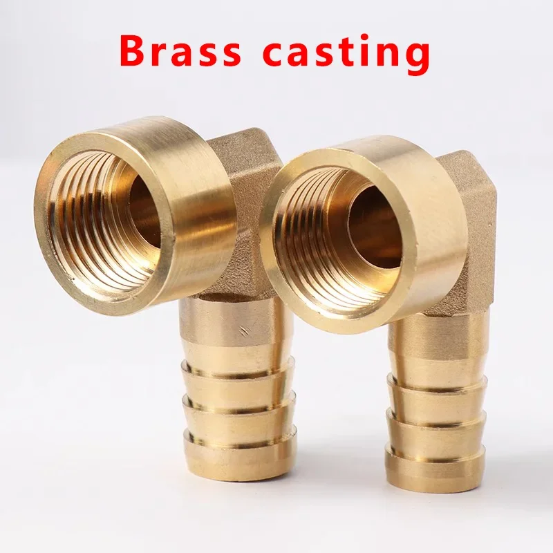 20Pcs 1/8 1/4 3/8 1/2 BSP PC PCF PL Pagoda Connector 6 8 10 12 14 16mm Hose Barb Connector Hose Tail Thread Brass Pipe Fitting