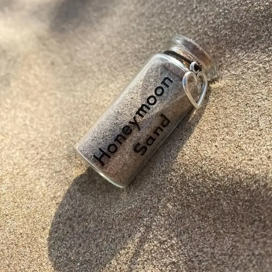 1/5/10/20/50/100pcs Honeymoon Keepsake/Unique Wedding Travel Gift/Small Sand Bottle Bride Gift/Couple Gift Vacation Sand Jar/Bea