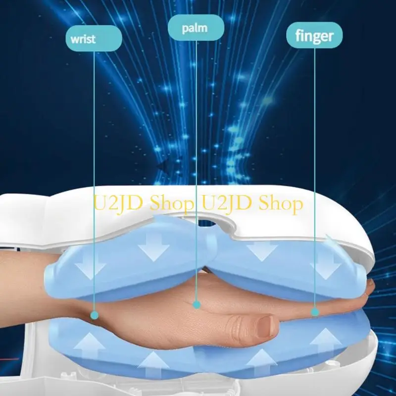 U2JD Cordless Hand Massagers,Shiatsu Massage Machine Pressure Point Therapy Women Men