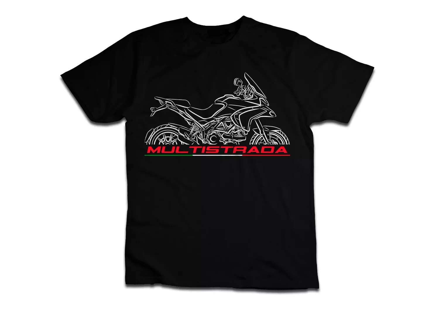 2024 Men T Shirt Casual Ducatis Multistrada 1200 1260 Motorcycle for Riders T-shirt Graphic Summer 100% Cotton S-3XL Cool Tee