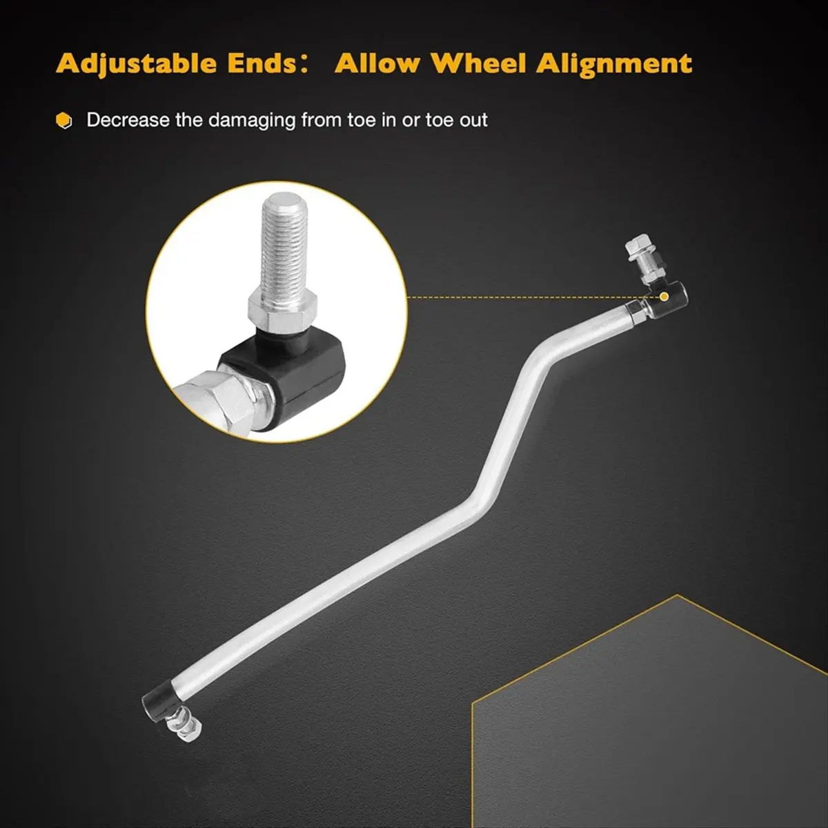 

NOCM Adjustable LH/ Steering Drag Link Set Fit 436884 & 436885,for AYP Jonsered Lawn Mower