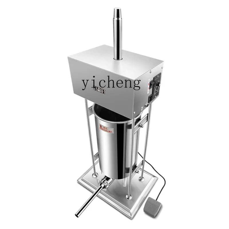 ZC commercial automatic electric sausage machine, sausage jar, stainless steel household manual sausage filling machine