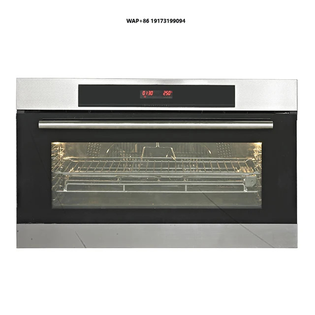 

90cm Extra Large Oven 125L 11 Functions Air Fryer Touch Control Built-in Electric Oven