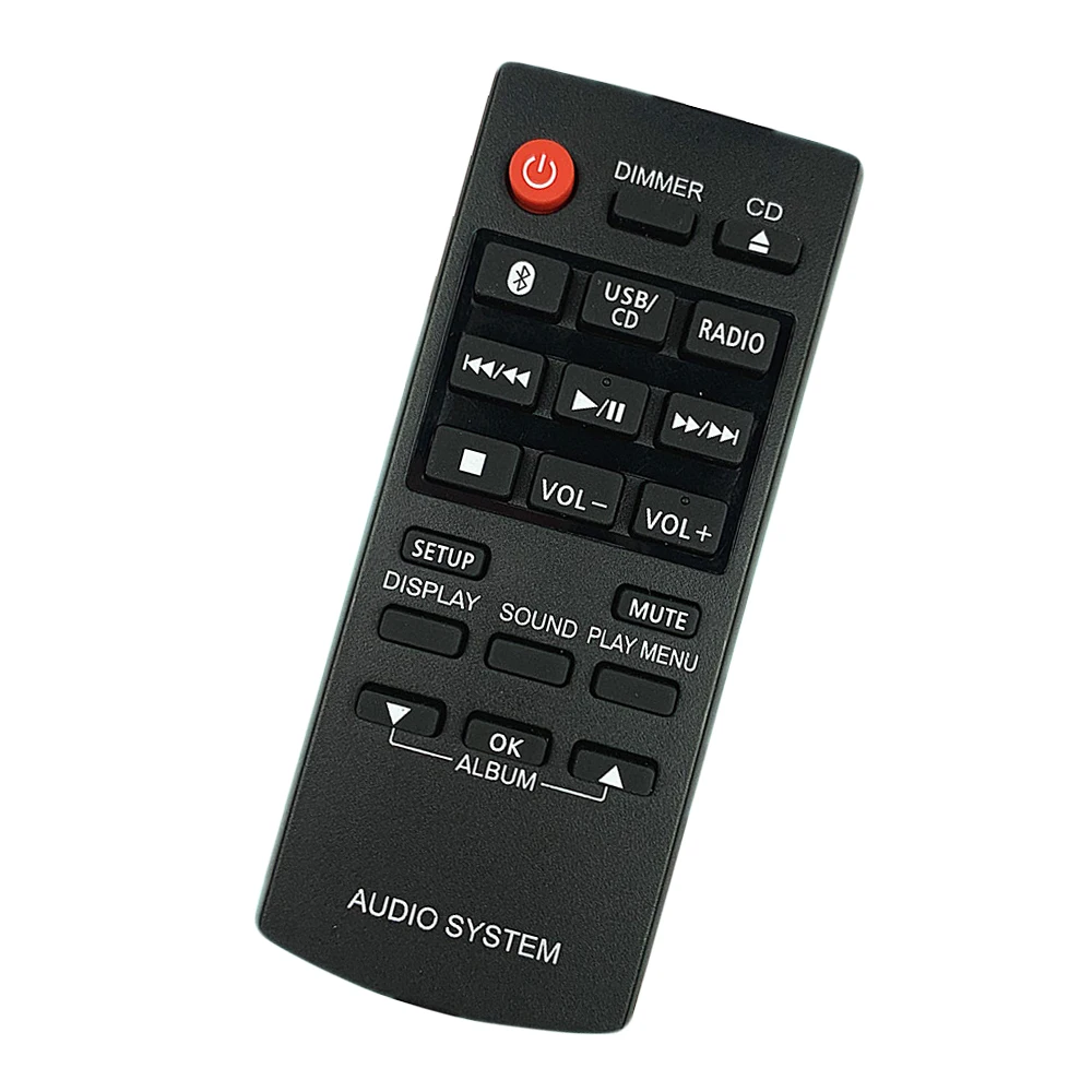 Controle remoto para panasonic SC-HC195 SC-HC295 SC-HC19EB-K SA-PM250 SC-PM250 SC-HC297 SC-HC395 SC-HC397 mini sistema estéreo de alta fidelidade