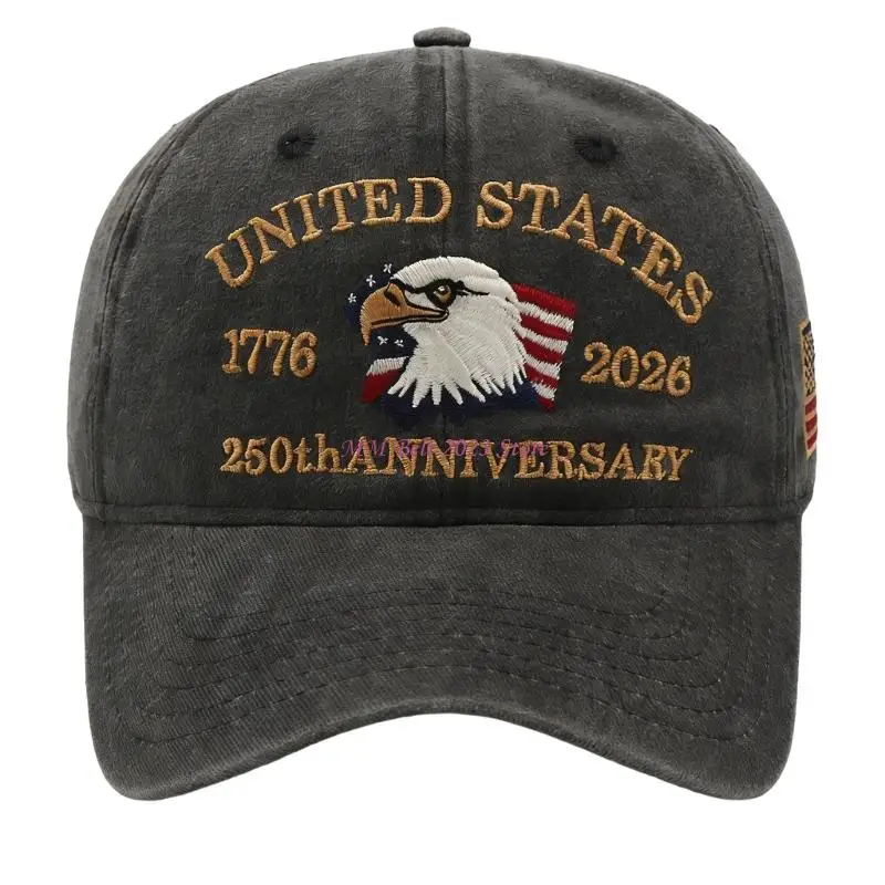 49ME Patriotic Commemorative Baseball Cap With Reinforced Stitching Technology Lightweight Summer Accessory