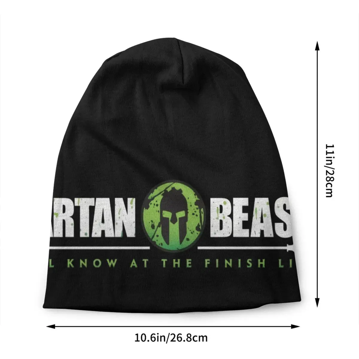 Custom Sparta Spirit Spartan Race Skullies Beanies Caps Fashion Winter Warm Men Women Knit Hat Adult Unisex Bonnet Hats