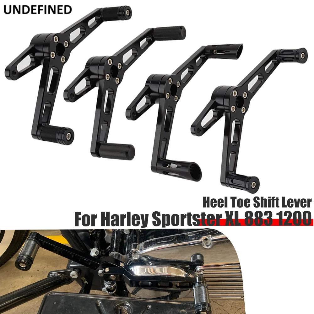 For Harley Sportster Front Heel Toe Shift Lever Pedal Shifter pegs Forward Control Custom XL 1200C 1200X Low Nightster XL883R