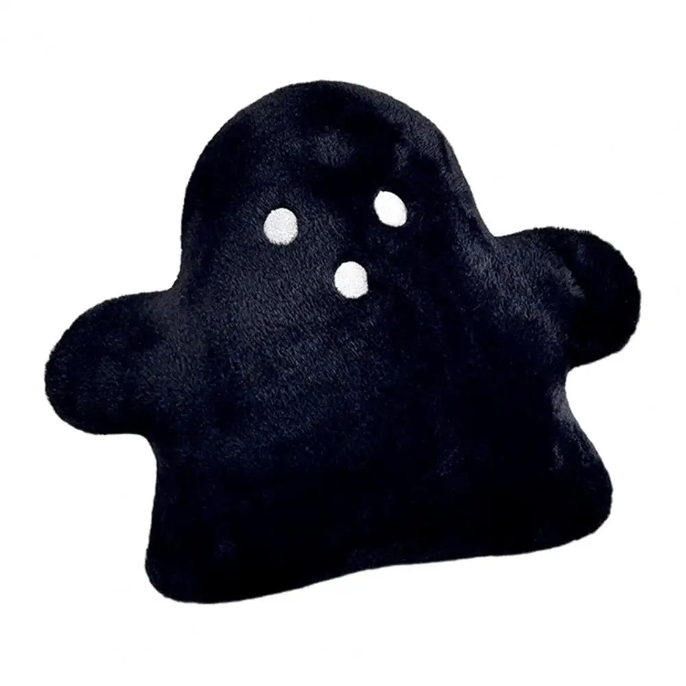 Cartoon Ghost Pillow Faux Bunny Fur Ghost Pillow Halloween Party Plush Toy Ghost Pillow for Kids Soft Fabric Sofa for Sleep